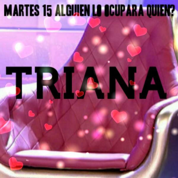 CFtrianamyhyv's tweet photo. Mañana triana en el trono http://t.co/t8T4FnsKfc