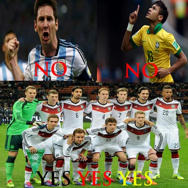 CharlesSimeth's tweet image. #Ger We are "Weltmeister"! One Team one Dream