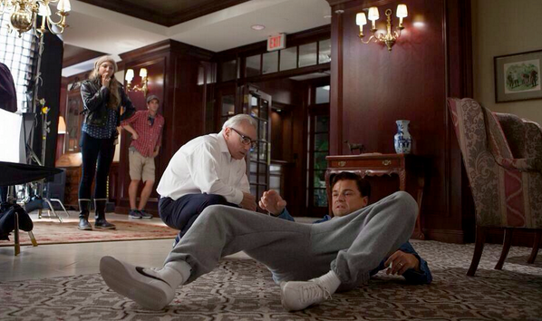Film_Pics's tweet photo. Martin Scorsese &amp; @LeoDiCaprio, The Wolf of Wall Street http://t.co/WQmWj3b8s6