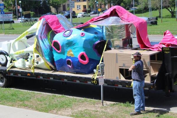 Double the money? Not a chance. @dustysconvoy has to make two trips for the price of one. #ShippingWars