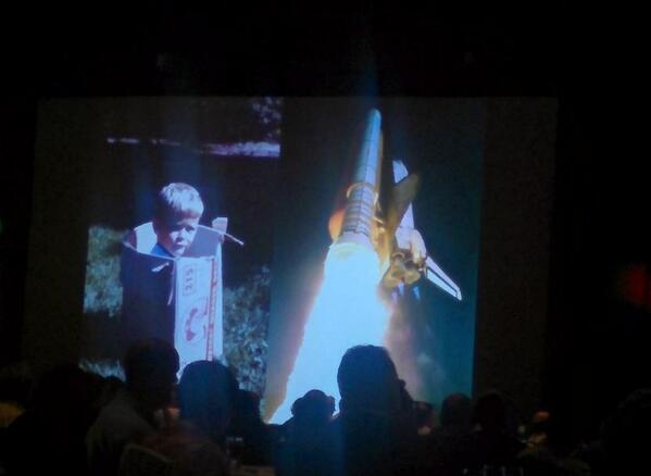 chantastique's tweet image. &quot;So how do we get from here... To here?&quot; - @Cmdr_Hadfield  #fusion2014 #fusion14