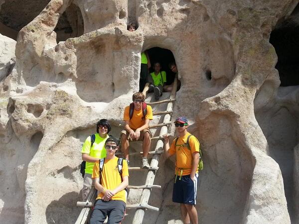 SirFunOhio's tweet photo. Troop 172 cave dwellers. http://t.co/Z8o599GW1l