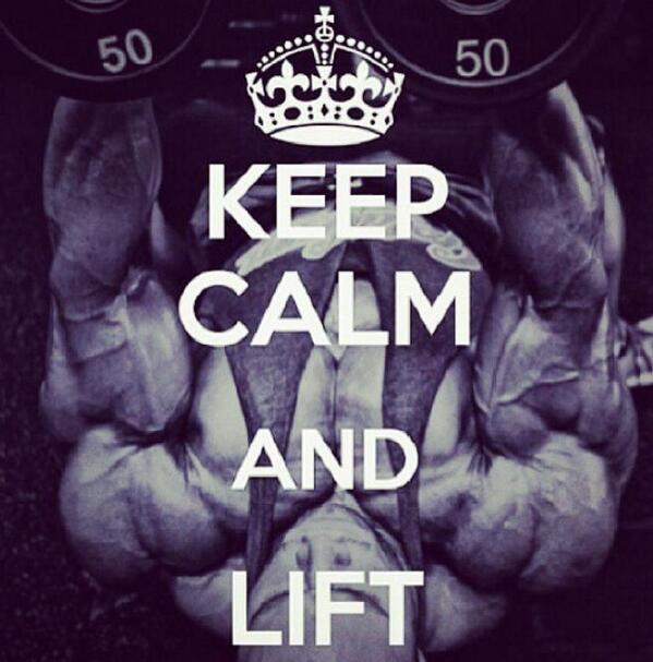GYM_EXTREMO's tweet photo. .                     👑
             KEEP CALM
                       &amp;
  #NoParesNoTeConformes http://t.co/phDpblXTm1