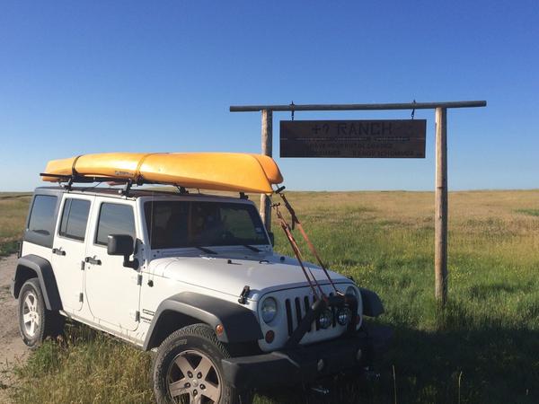 ZOsiecki6's tweet photo. "When you cross this line you better have your pistol loaded" BigDade and I breakin in the Jeep &amp; gettin into trouble http://t.co/5JHFZpaVGD