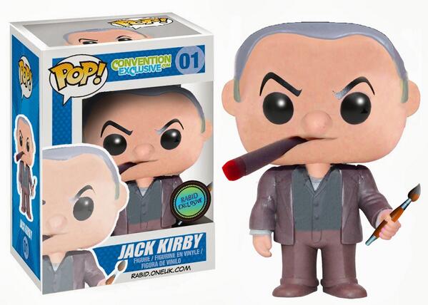Russell Payne on Twitter: "Why isn't there a Kirby Funko POP VINYL figure?  #lfcc #marvel http://t.co/bBysaJjUQE #JackKirby #funko #POPVinyl  http://t.co/3kw6mjYUNl" / Twitter