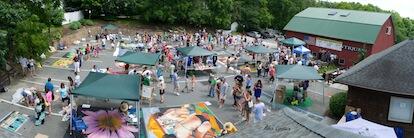 Counting down the days until <a href="/HVchalkfestival/">HV Chalk Festival</a> returns to the village of New Paltz Friday, July 19- Sunday, July 20.