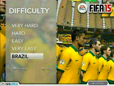 FootballFunnnys's tweet image. FIFA 15 difficulty levels