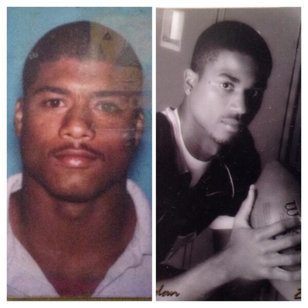 Me and my son.  Same age different day/ different times.  Now I'm a soon to be pap and he a soon to be dad.