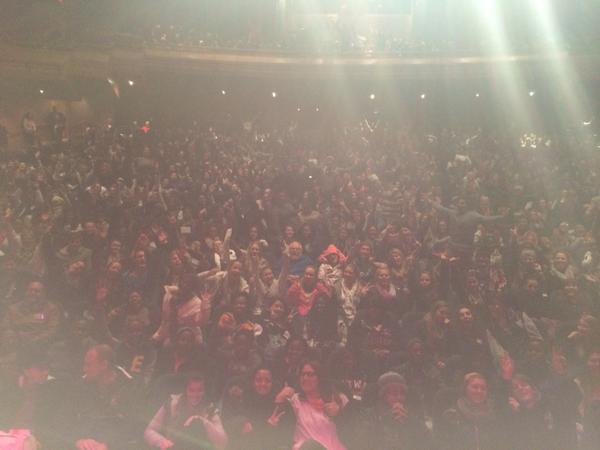 lebomashile's tweet photo. This is what love &amp; light from 900 hearts looks like. Imagine what it felt like? :-) #NationalSchoolsFestival http://t.co/7foQ8uncwy
