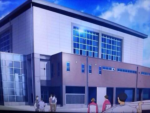 なぉ てんてー ここで ハイキューに出てきた体育館と古川工業の体育館を比較してみよう Http T Co Spdod6ixjf