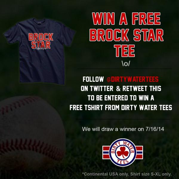 DirtyWaterTees's tweet photo. FREE T-SHIRT!
Retweet this and follow @DirtyWaterTees to be entered. 
Good Luck! http://t.co/AYWs9ZGSX3