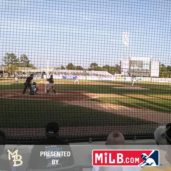 WaldronCody's tweet photo. #MBpelicans  4th row seats at the Pelicans, 1st time ever! http://t.co/6FiVsJiYBR