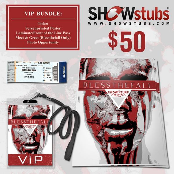 blessthefall's tweet photo. Tour is creeping up! Who's excited?? Grab a VIP ticket to come hang out with us before the show! http://t.co/Ev9glu4wpK
