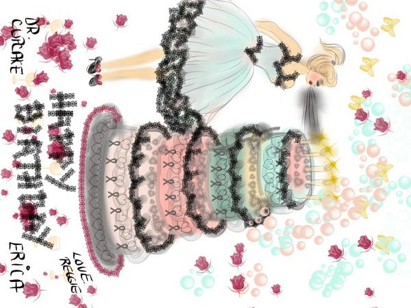 Regcas's tweet image. I made this with @sketchclubapp!@DoctorCupcake happy you know what honey. Love u gurl!!!