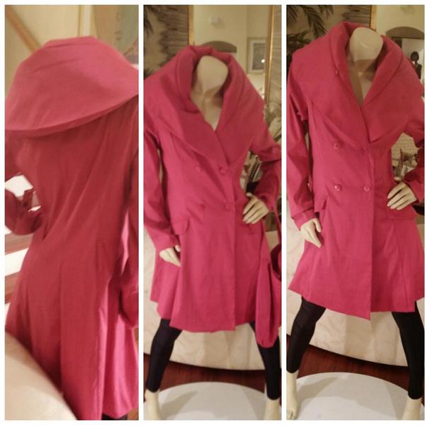 baptiste_audrey's tweet photo. Hot pink coat available at http://t.co/wOmeLCvwhU http://t.co/4x3njM3Fz4