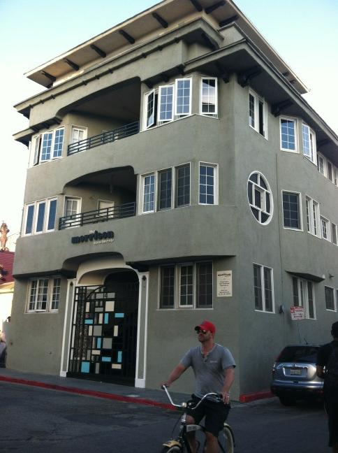 Jim Morrison's apartment in Venice Beach. Photo from Saturday's Doors tour.