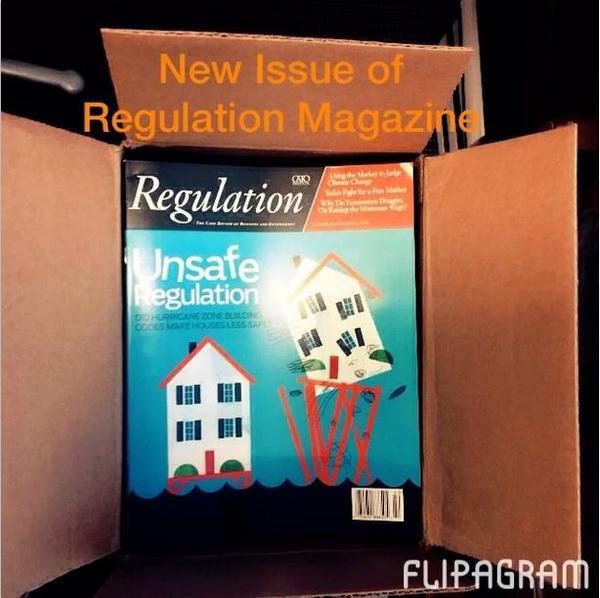 CatoInstitute's tweet image. Wondering what's in the summer issue of @RegulationMag? Check out this virtual flip through: j.mp/U5DXsn