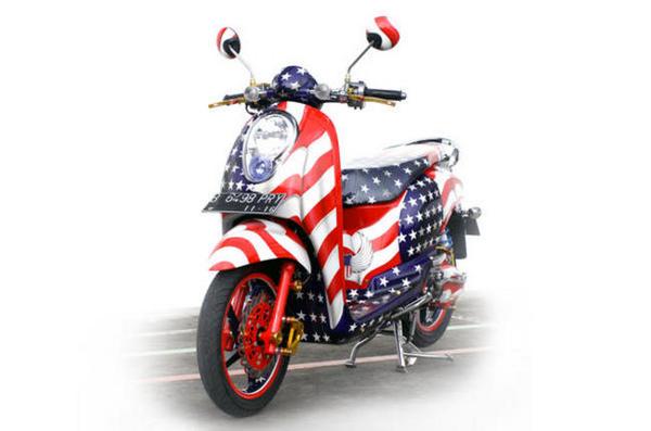 Honda Scoopy 2011 "Rasa Amerika".
