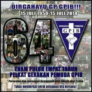 Selamat Hari jadi Gerakan Pemuda ke64. Kiranya Tuhan Yesus selalu memberkati pelayanan kita sebagai Pemuda GPIB. GBU