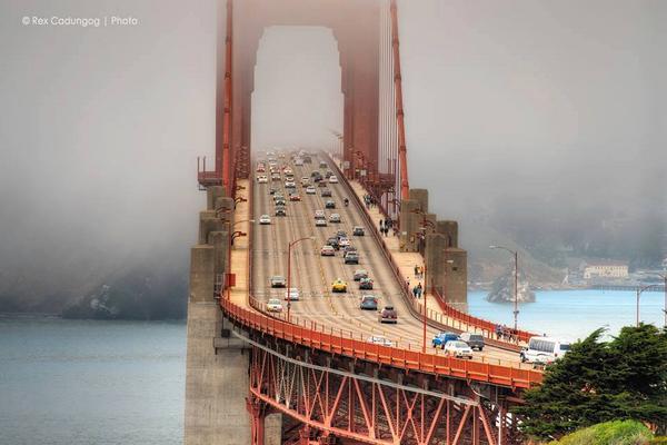 "The Fog at Golden GateBridge" by Rex Cadungog #SanFrancisco