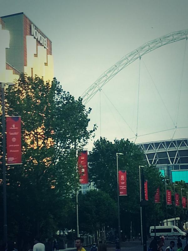 My hotel for last night next to wembley! Canny view! #AllExpensesPaid