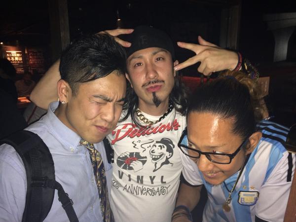 sol_0908's tweet image. なんだかんだ今年初！
Ryu-ji &amp;amp; 徹さん
#Eight8