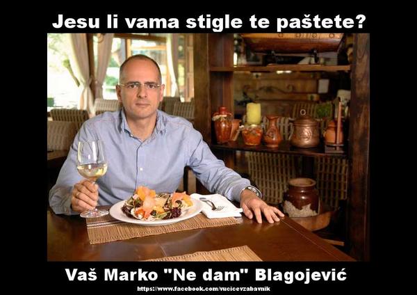 VucicevZabavnik's tweet photo. Na ručku sa Markom Blagojevićem, direktorom Kancelarije za obnovu i pomoć poplavljenim područjima ... #SMS1003 http://t.co/YDgOzVrmKt