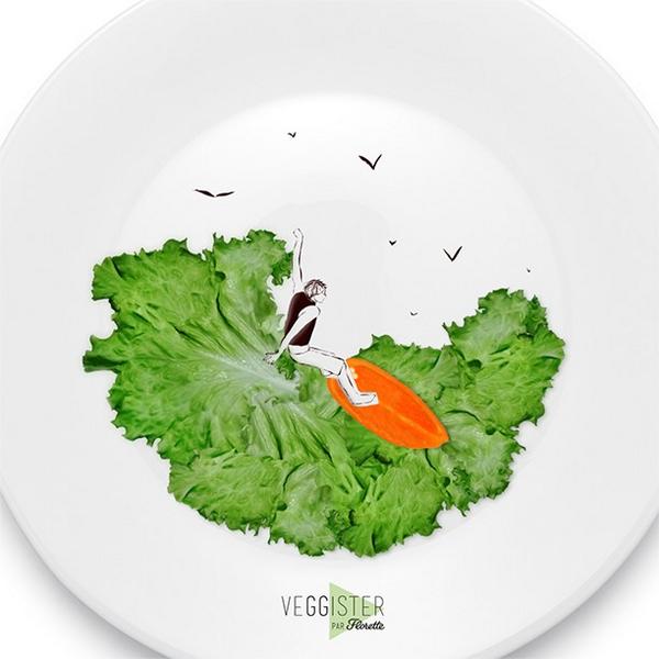 Florette_France's tweet photo. Surfez sur la vague #Veggister, passez en mode fraîcheur !
#FoodArt http://t.co/abRxNGhDNH