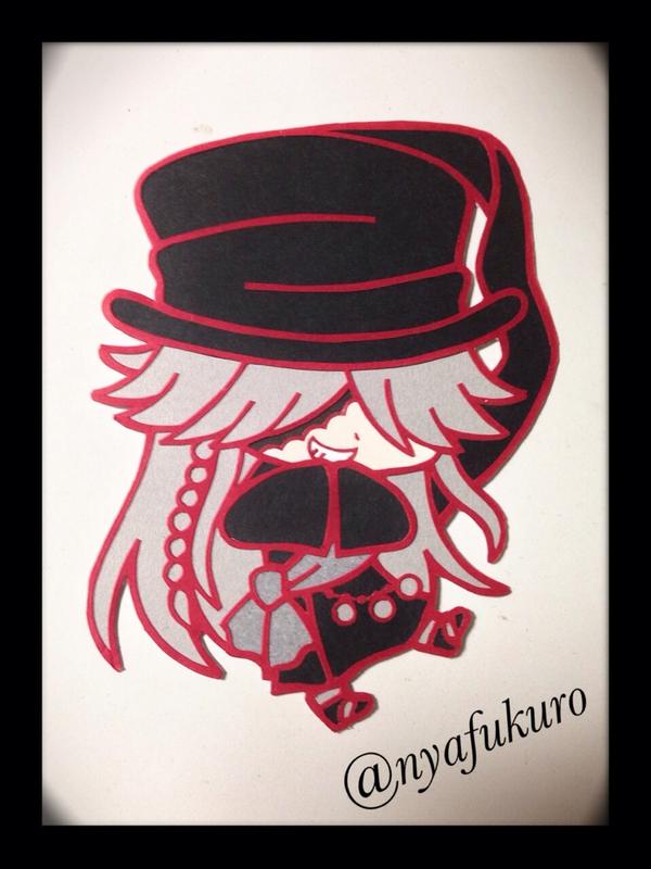 くろ 切り絵 黒執事 アンダーテイカーラバスト どうでしょう 感想お待ちしてます 切り絵 黒執事 アンダーテイカー 気に入ったらrt Http T Co Goyog75q2d