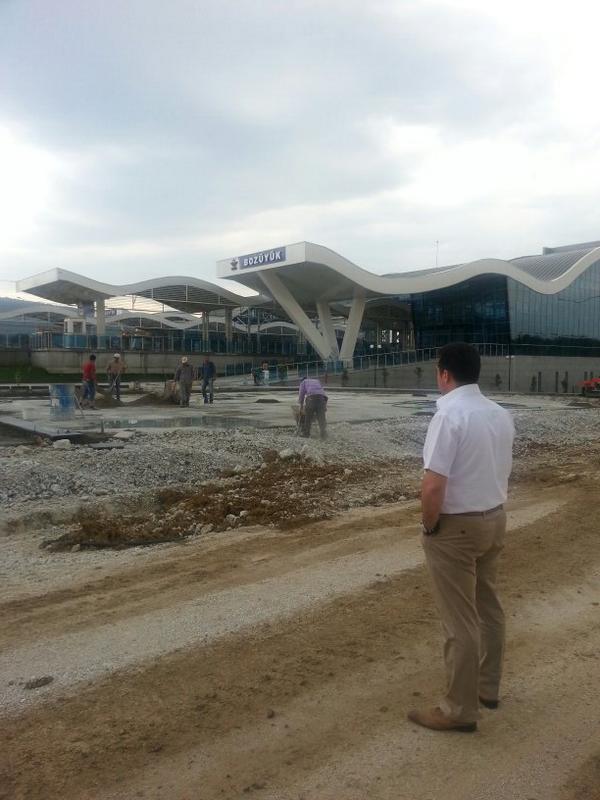 Yuksek hızlı tren acılısına hazırlanıyoruz..calısmalarımız tum hızıyla suruyor.