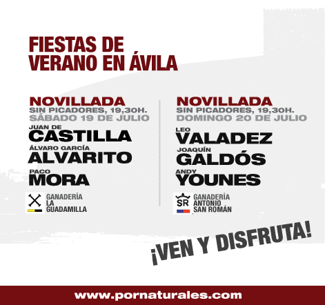 Lavozabulense's tweet photo. @Ayto_Avila @Por_Naturales y otros serán los encargados de amenizar las fiestas d verano 2014 https://t.co/3Pz8mx6bCn http://t.co/CVC1ng4CJJ