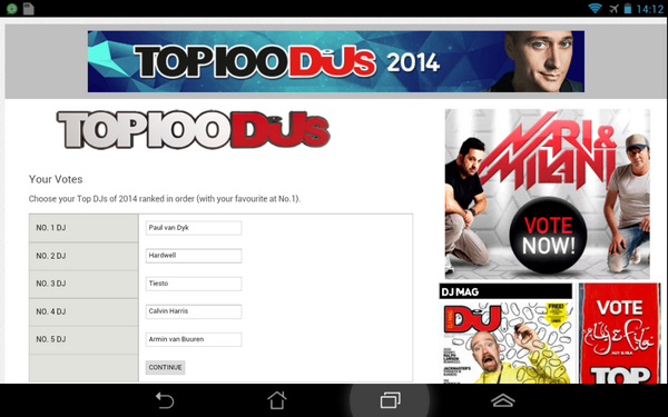 VovanDuuken's tweet image. My choice Dj Mag TOP 5 of 100! Every vote counts :-) @PAULVANDYK  @HARDWELL  @tiesto @CalvinHarris @arminvanbuuren