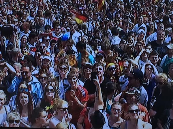 So viele Menschen! Wieviele sind es denn jetzt?