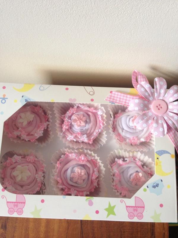 Sock cupcakes £10 contains 6 pairs of gorgeous frilly socks