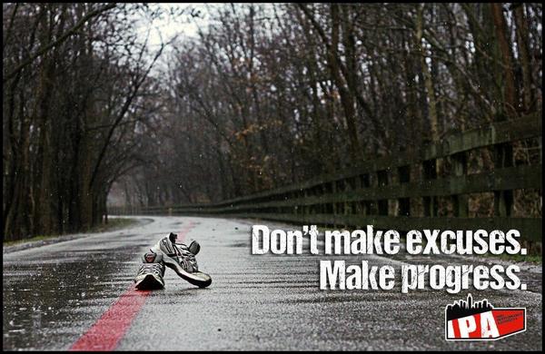 commit2fit's tweet photo. Excuses=NO PROGRESS! #fitness #indy #fitnessmotivation #fitfam http://t.co/MfAWR3iyVY