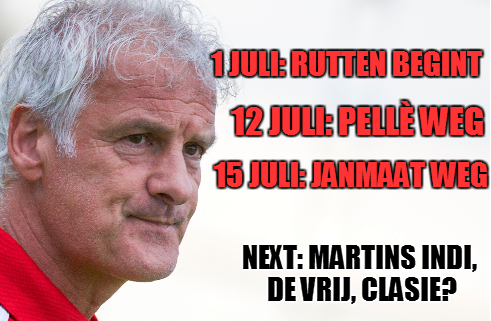 voetbalzonenl's tweet photo. Het zijn pittige weken voor Fred Rutten! #feyenoord #uitverkoop http://t.co/ot5ikhGS1U