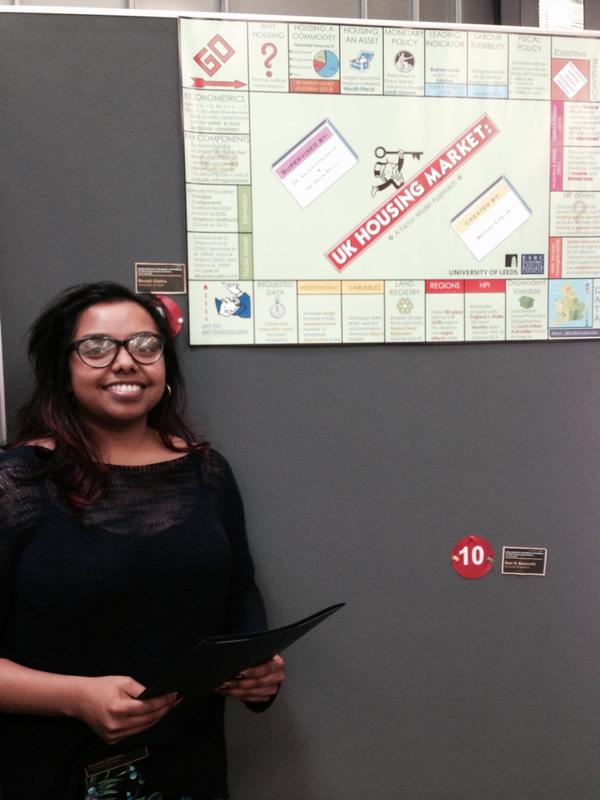 Robert MacKenzie (@rfmackenzie) on Twitter photo Grad School's Beulah Chelva won 1st prize in the poster competition at the White Rose DTC Conference @LeedsUniBSchool Grad School's Beulah Chelva won 1st prize in the poster competition at the White Rose DTC Conference @LeedsUniBSchool
