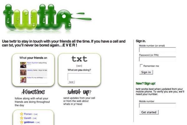 EliLanger's tweet photo. Eight years ago today, Twitter, then called Twttr, opened to the public. http://t.co/lk7OL46jJw