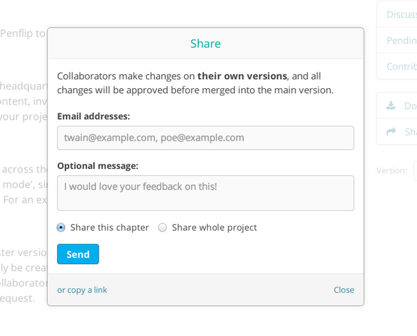 PenflipApp's tweet photo. Inviting collaborators is now much, much easier on http://t.co/euddSyfsyP https://t.co/gzOb7IHJlY http://t.co/bsSUXUtNN6