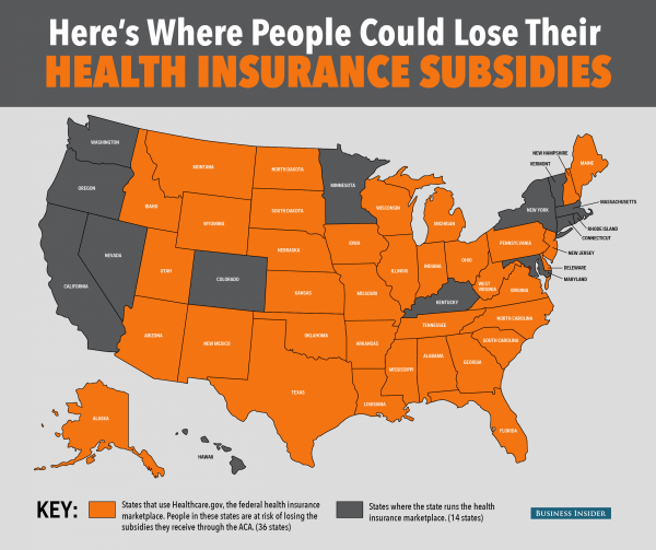 BrentThompson33's tweet image. Here are the 36 states where people’s access to #healthinsurance could be harmed by #Halbig h/t @katiedjennings