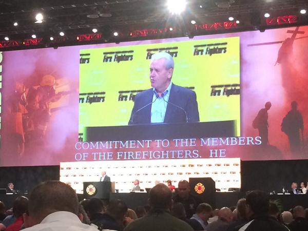 OaklandFFs's tweet photo. Inspiring and "spirited" speech by Labor Leader Terry O'Sullivan#standingstrong together!#iaff14 http://t.co/wtzKhNKkQI