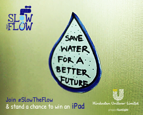HUL_News's tweet photo. Join the water conservation movement with #SlowtheFlow The top water savior wins an i-Pad Mini http://t.co/X4wE1K2BKO http://t.co/RtrexBTVNF