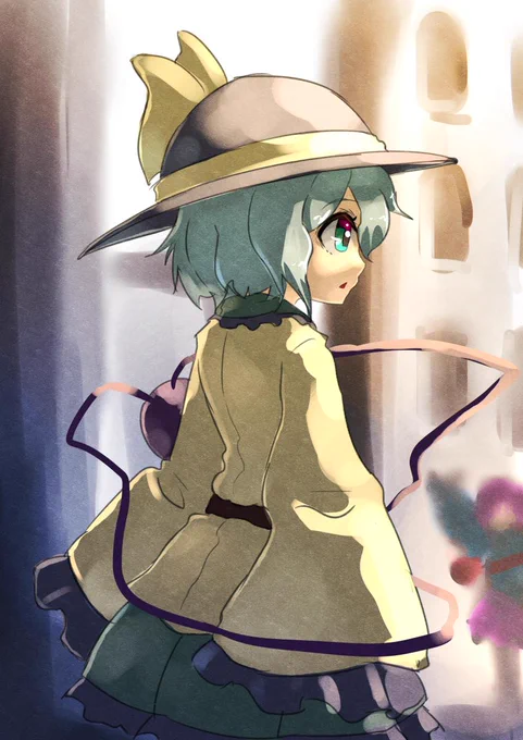 こいしちゃん「おねいちゃん何処?」「こっちよ!こいし!」#深夜の真剣お絵描き60分一本勝負  