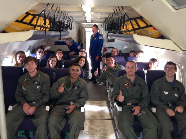 NASA_RGEFP's tweet photo. 3rd flight of the @NASAedu MUREP flight week. What a great looking group! #defygravity http://t.co/HsrRMr240I