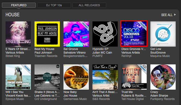 ReVinylRec's tweet image. Big thank you to @traxsource for featuring Disco Grooves V.03 on the House page! Grab it here: traxsource.com/title/343409/d…
