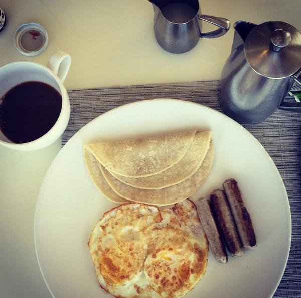 Breakfast is the most important meal of the day, especially when you eat in style <a href="/TheHuntleyHotel/">The Huntley Hotel</a> #santamonica