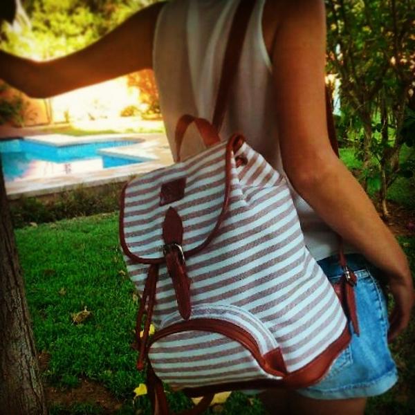 ruanopiel's tweet image. #backpack #leatherbackpack #backpackcollection #handmade #summerstyle #ruanopiel