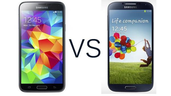 androlama's tweet photo. Samsung Galaxy #S5 ve #S4'ün karşılaştırmasını yapıyoruz http://t.co/RuGEShZs4K

. http://t.co/XMC9gfVnCV