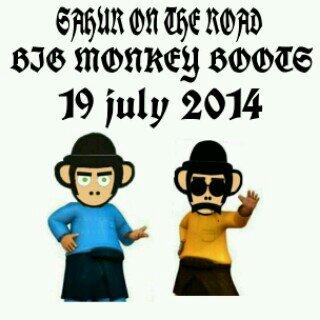 Big Monkey saur on the Rood .
Sabtu 19-20 July 2014.
Start lawson percetakan negara 23.00 Htm 25K. Mari berbagi :)