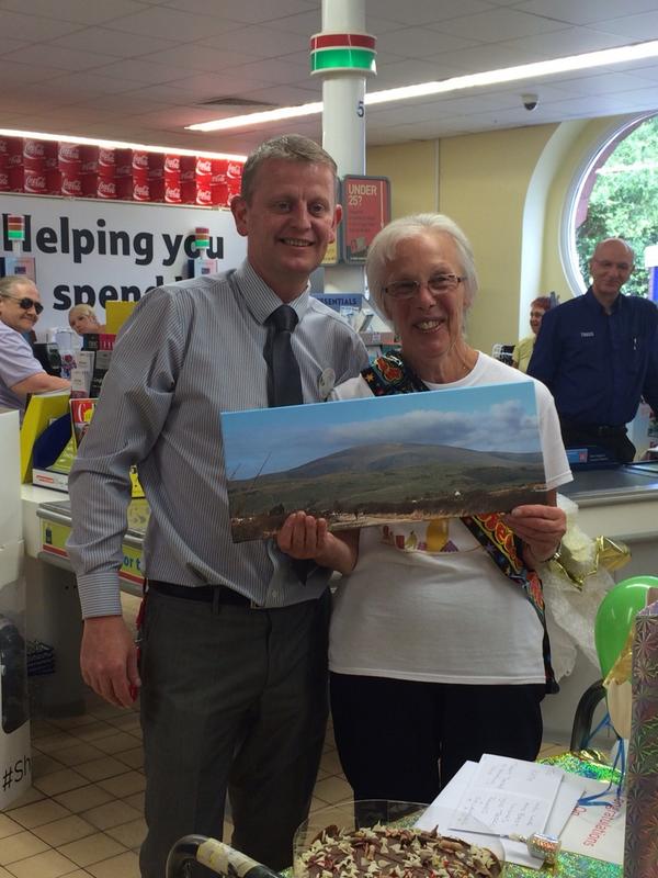 Kath retiring after a long and loyal service to Retail and Millom , 70 years old WOW, thank you <a href="/Michelle1Oliver/">Michelle Yarnell</a>